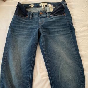 Madewell maternity classic straight jean